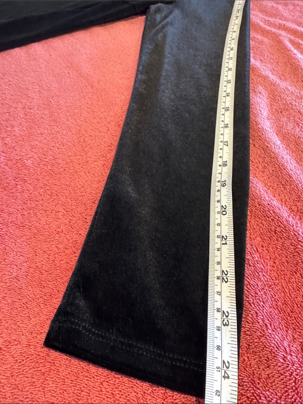 Mossimo Supply Co. Black Velvet Long-Sleeve Swing Dress - Picture 7 of 9
